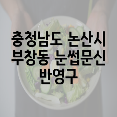 충청남도 논산시 부창동 눈썹문신 반영구