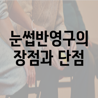 눈썹반영구의 장점과 단점