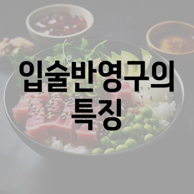 입술반영구의 특징