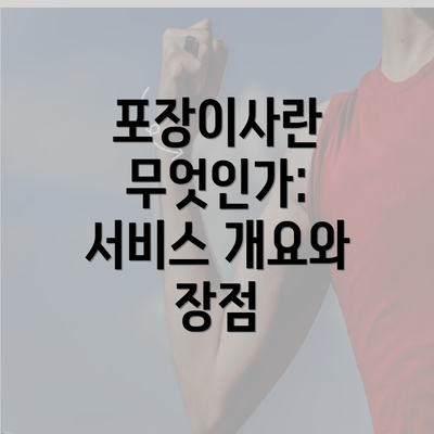 포장이사란 무엇인가: 서비스 개요와 장점